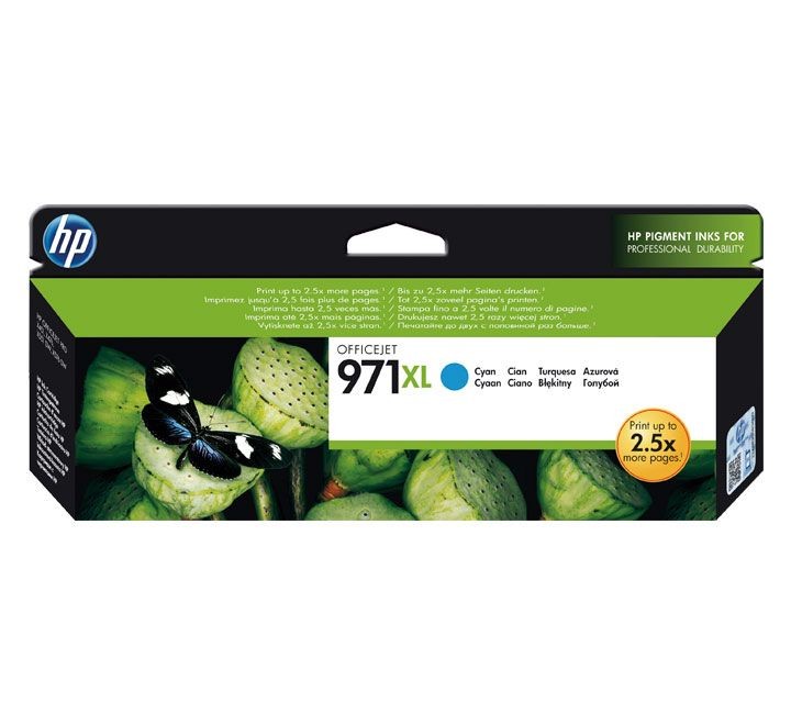 ink-jet hp original nÂº 971xl cn626ae cyan