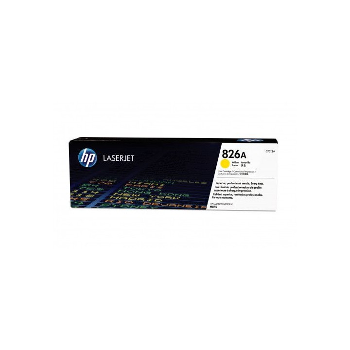 hp 826a toner hp826a amarillo (cf312a)
