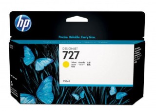 hp 727 cartucho de tinta hp727 amarillo (b3p21a)