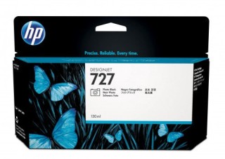 hp cartucho de tinta designjet 727 negro fotografico de 130 ml