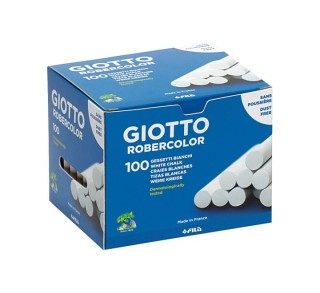 caja 100 tizas giotto blanca 538800