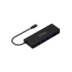 Nilox Dock Usb C 8 En 1 Negro