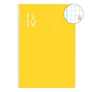 cuad. esp. escolofi fÂº 100h 70gr 6x6 mg am pack: 5 unidades