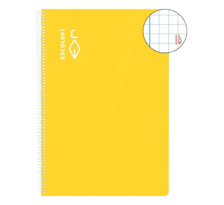 cuad. esp. escolofi fÂº 100h 70gr 6x6 mg am pack: 5 unidades