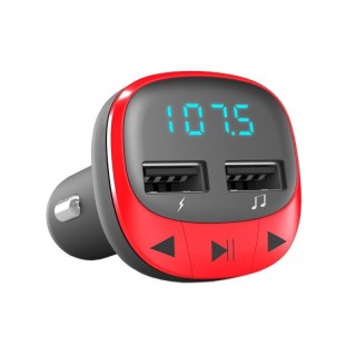 energy sistem car transmitter fm red (microsd,mp3)