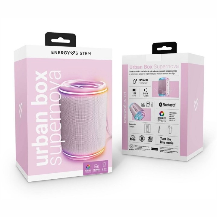 energy sistem urban box pink supernova