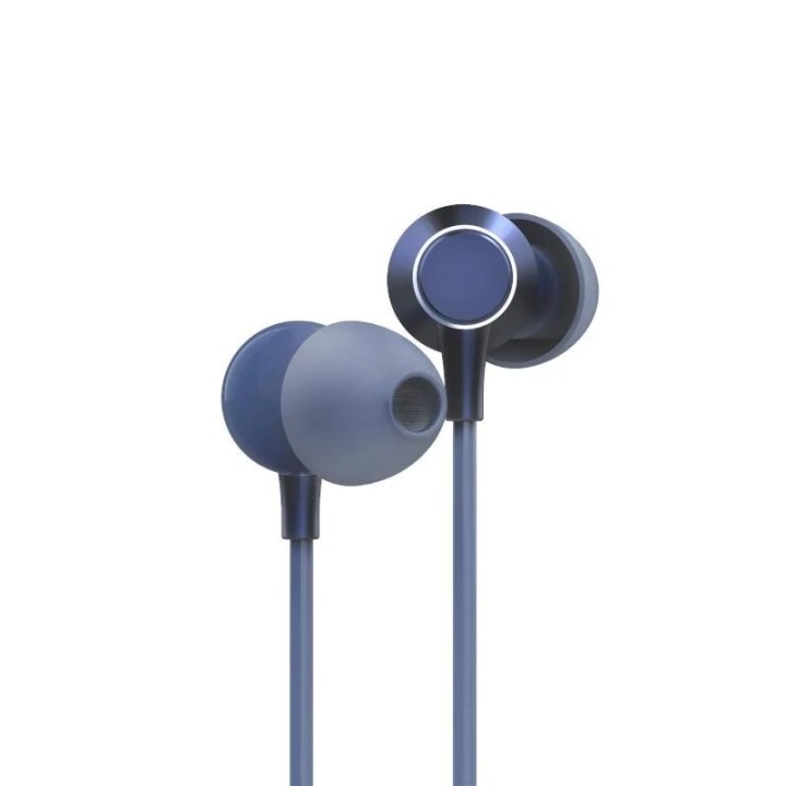 energy sistem auriculares metallized type c navy