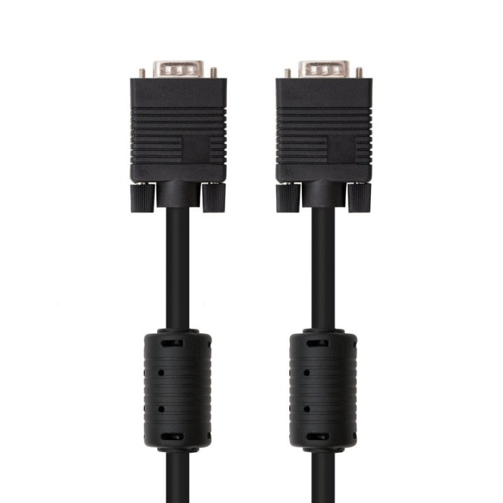 nanocable cable conmutador vga 3 m negro