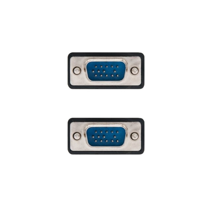 nanocable cable conmutador vga 3 m negro