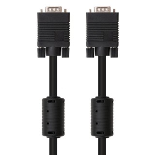 nanocable cable conmutador vga 10 m negro