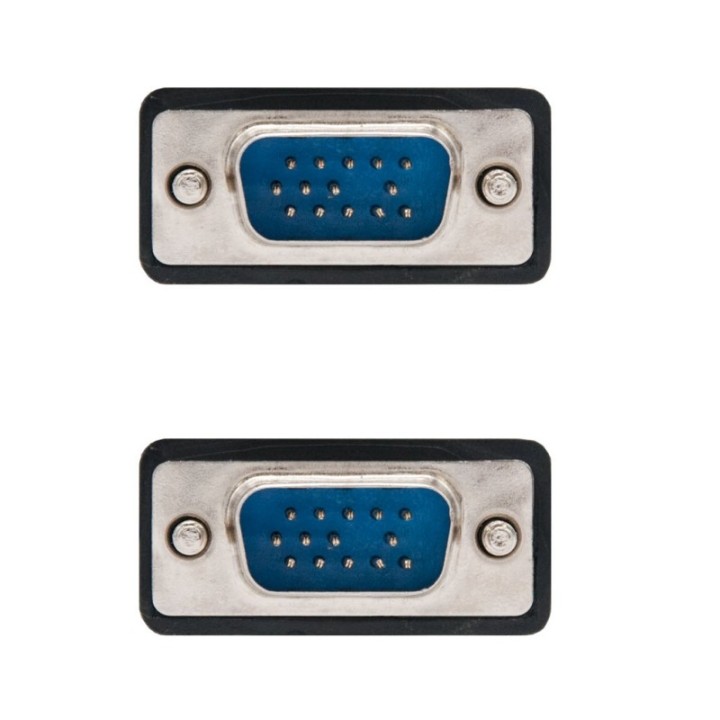 nanocable cable conmutador vga 10 m negro