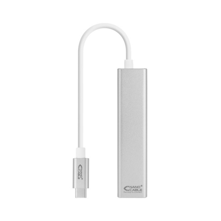 nanocable conversor usb-c ethernet +3xusb 3.0