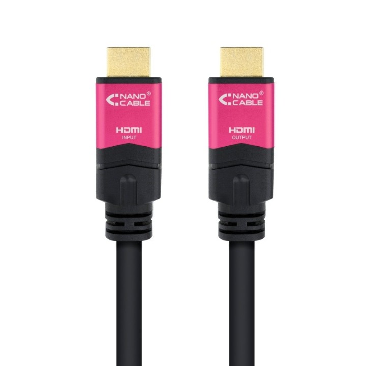 nanocable cable hdmi v2.0 4k@60hz m/m 25m