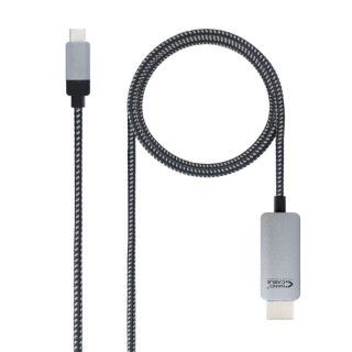 nanocable cable conversor usb-c/m a hdmi/m 3 m