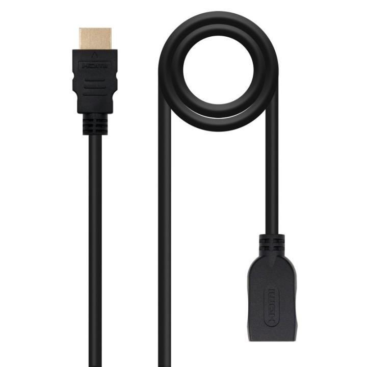 nanocable cable hdmi prolongador v2.0  2m