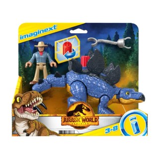 mattel figura mattel jurassic world stegosaurus