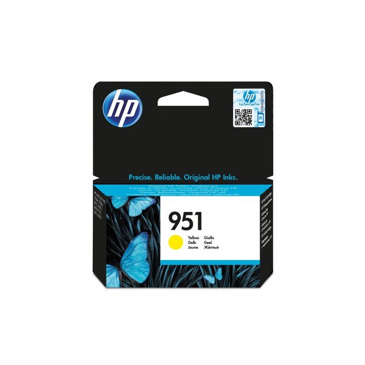 hp 951 cartucho de tinta hp951 amarillo (cn052ae)
