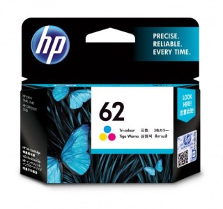 hp 62 cartucho de tinta hp62 tricolor (c2p06ae)