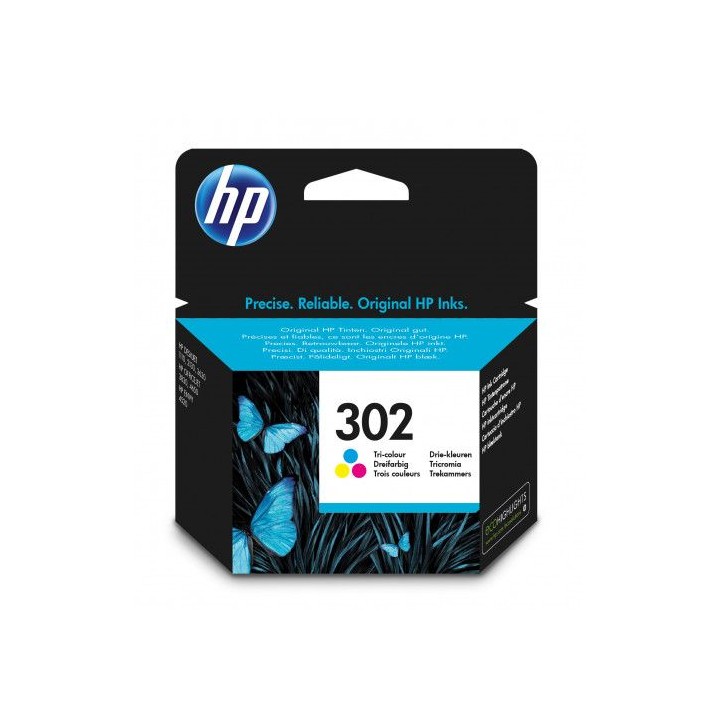 hp 302 cartucho de tinta hp302 tricolor (f6u65ae)