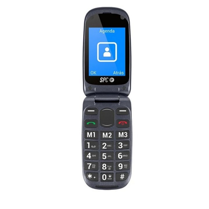 spc 2304n harmony telefono movil bt fm + dock negr