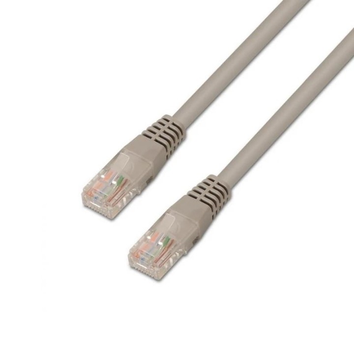 aisens latiguillo rj45 cat.6 utp awg24 gris 5.0m