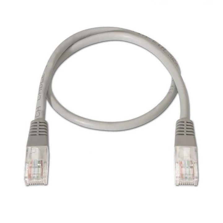 aisens latiguillo rj45 cat.6 utp awg24 gris 5.0m