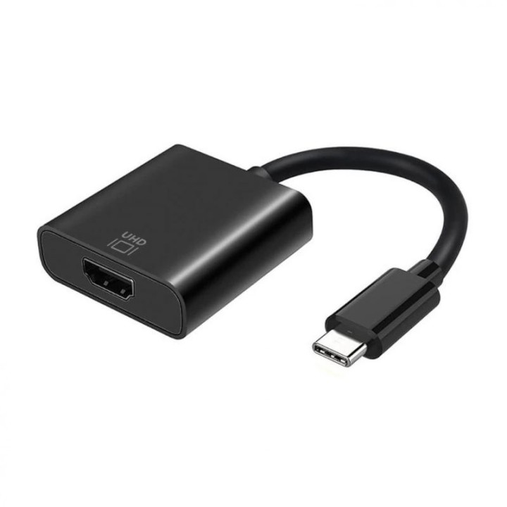 aisens conversor usb-c/m a hdmi/h 4k negro 15cm