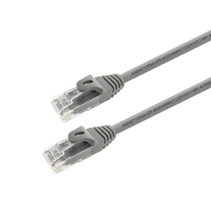 aisens latiguillo rj45 cat.6a utp gris 5.0m