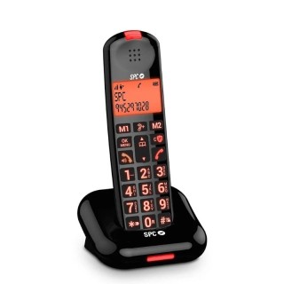 spc 7612n telefono inal?mbrico comfort kairo negro
