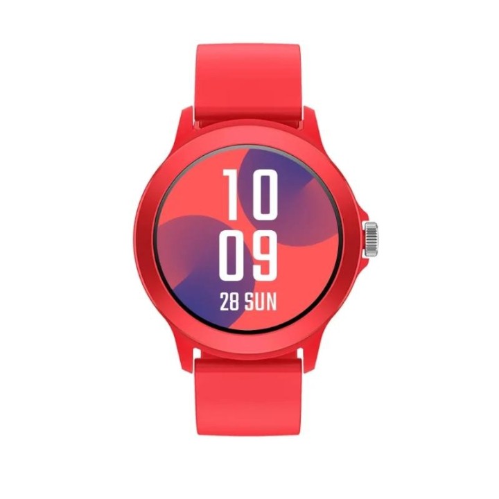 spc smartwatch smartee duo vivo rojo + correa extr