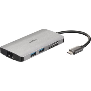 d - link hub d - link dub - m810 3 usb 3.0 hdmi rj45 usb tipo c lector sd microsd