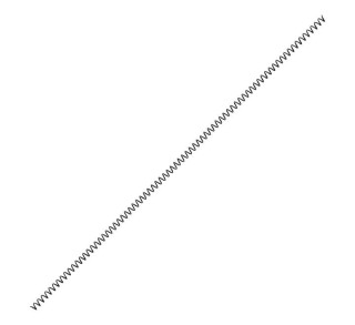 pack 25 espirales fellowes met. negro 6mm