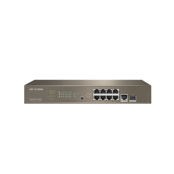 ip - com switch ip - com  g5310p - 8 - 150w  8 puertos poe gestionable