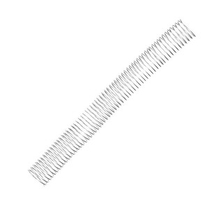 pack 50 espirales fellowes met. plata 32mm