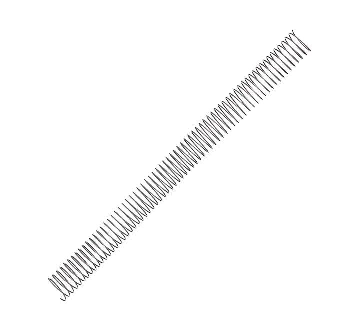 pack 100 espirales fellowes met. plata 24mm