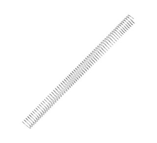 pack 100 espirales fellowes met. plata 22mm
