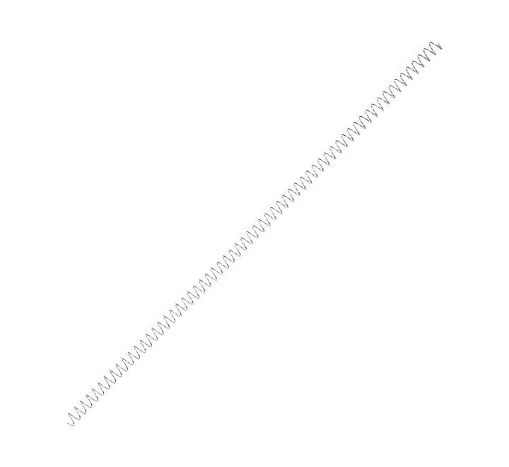 pack 100 espirales fellowes met. plata 6mm