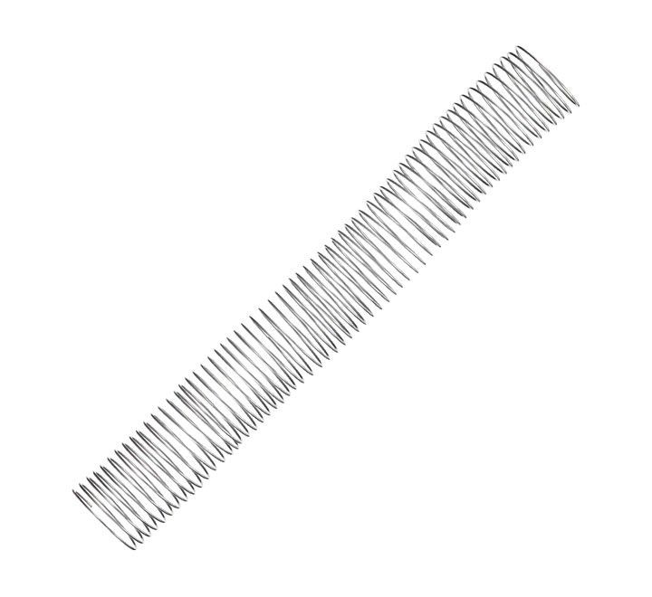 pack 25 espirales fellowes met. plata 42mm