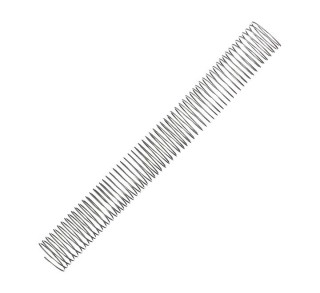 pack 25 espirales fellowes met. plata 38mm