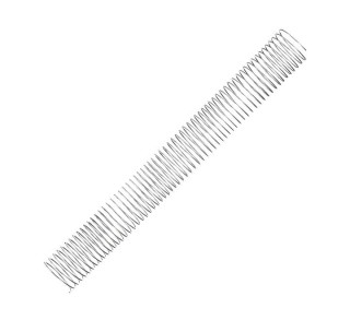 pack 25 espirales fellowes met. plata 36mm