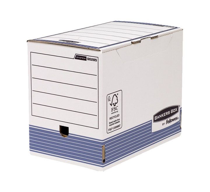 caja arch. definitivo fellowes a4 200mm bankers
