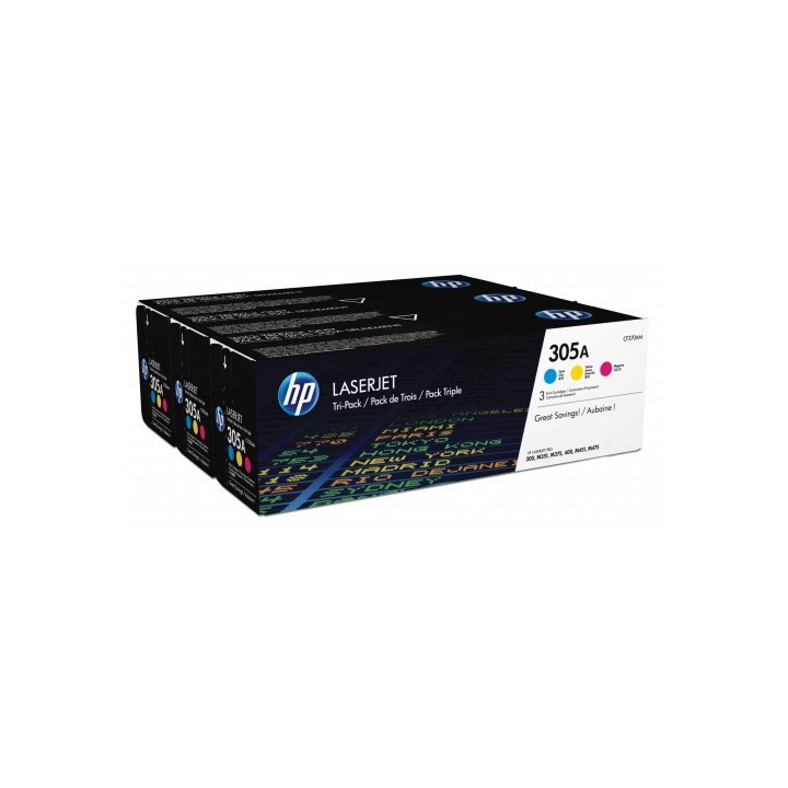 hp 305a toner hp305a tricolor (cf370am)
