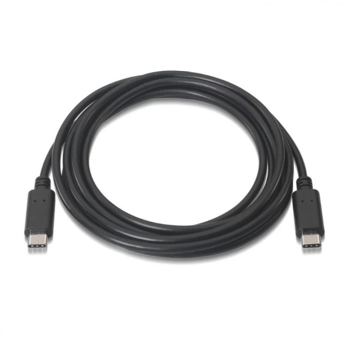 aisens  cable usb 2.0 3a c/m-c/m negro 2.0m