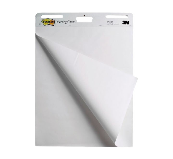 pack 2 bloc reunion post-it caballete blanco