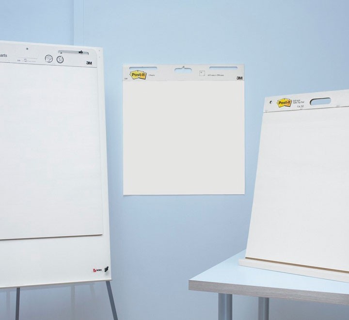 pack 2 bloc reunion post-it caballete blanco