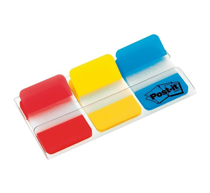 pack 3 disp. indices post-it rigidos med am+az+ro