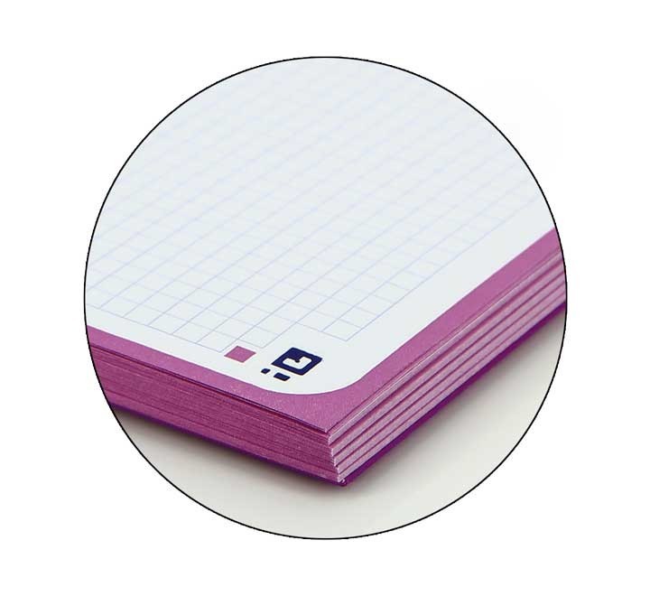 rec. oxford a4 80h 5x5mm morado 90g 400123682