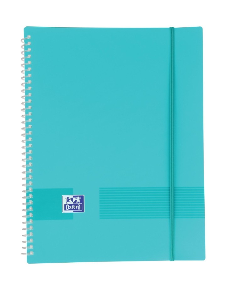 carp. 40 fundas oxford a4 c/goma stdo vivos