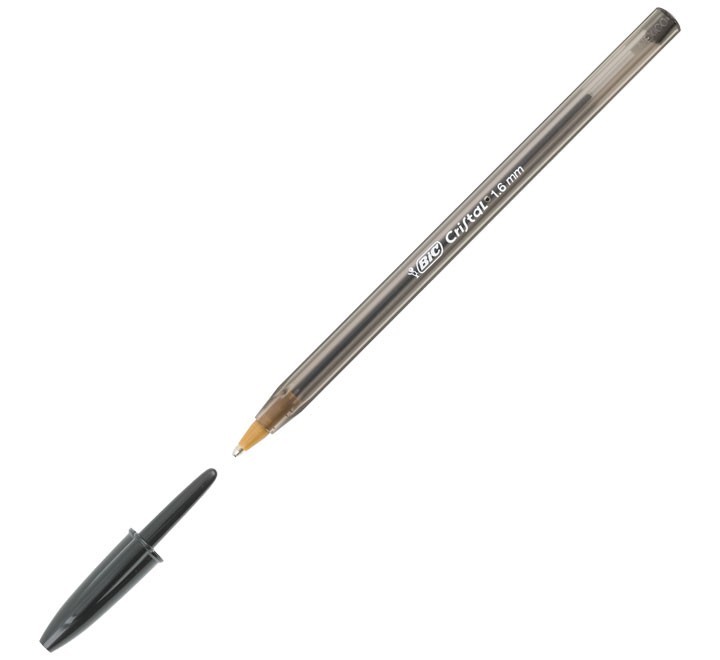 boligrafo bic cristal large 1.6 negro 880648