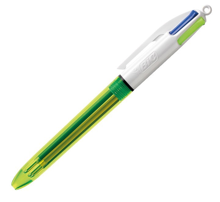 boligrafo bic 4 colores fluo 982868